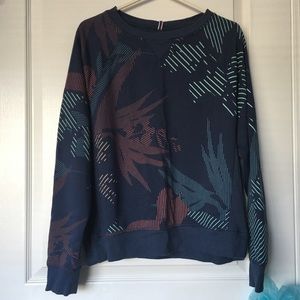 Printed Champion Sweater // Size: Medium